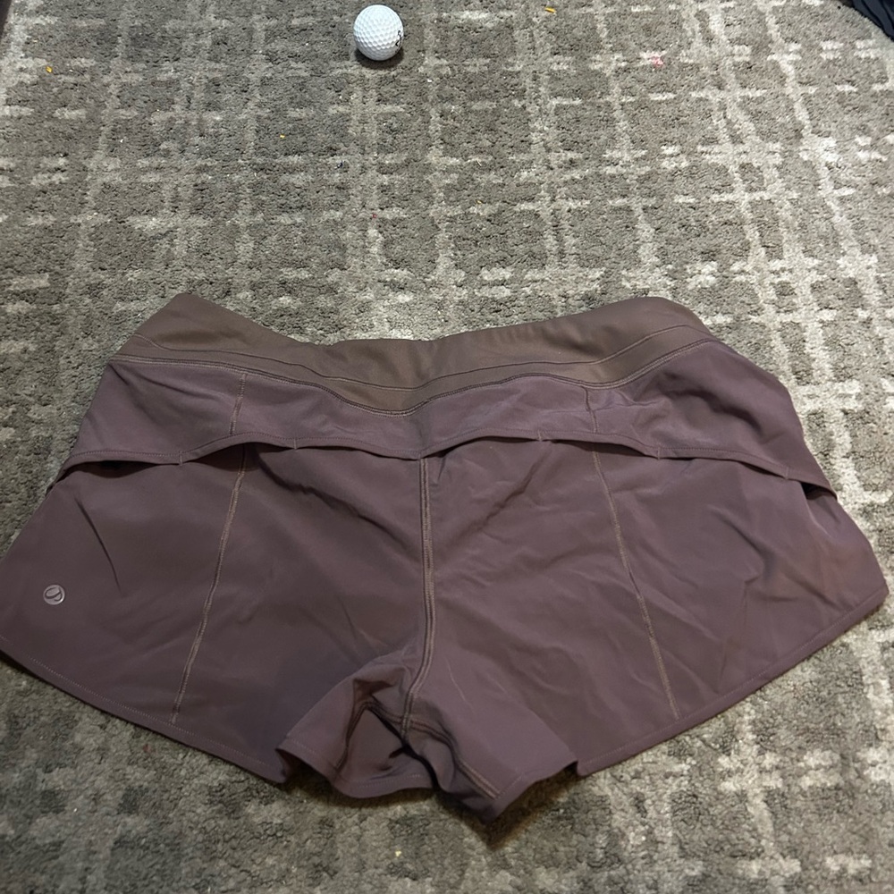 Women's Purple Athletic Shorts